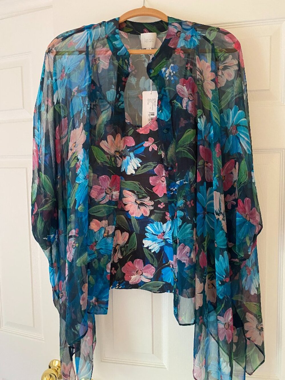 Johnny Was Jade NWT Silk Katia Blouse